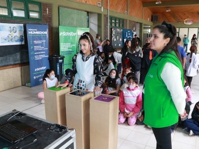 Durante las vacaciones de invierno, niñas y niños de Neuquén aprenderán a separar la basura