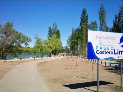 Las nuevas defensas en el Paseo Costero del Limay costarán 2.200 millones de pesos