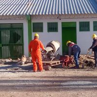Zapala: el CFP N.° 15 ejecuta obras en el establecimiento
