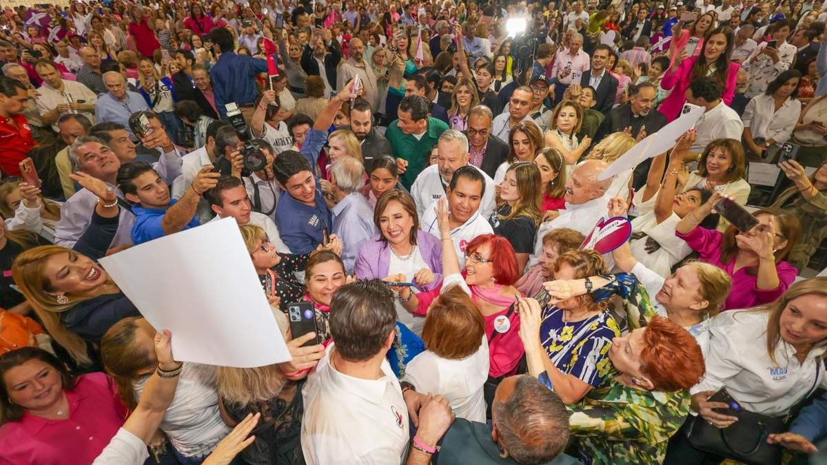 Xóchitl Gálvz en Nuevo León