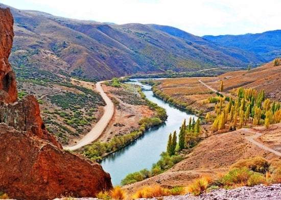 Río Aluminé Fuente: Instagram)