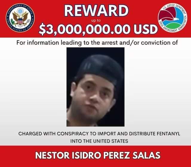 Pérez Salas. La ficha de la DEA