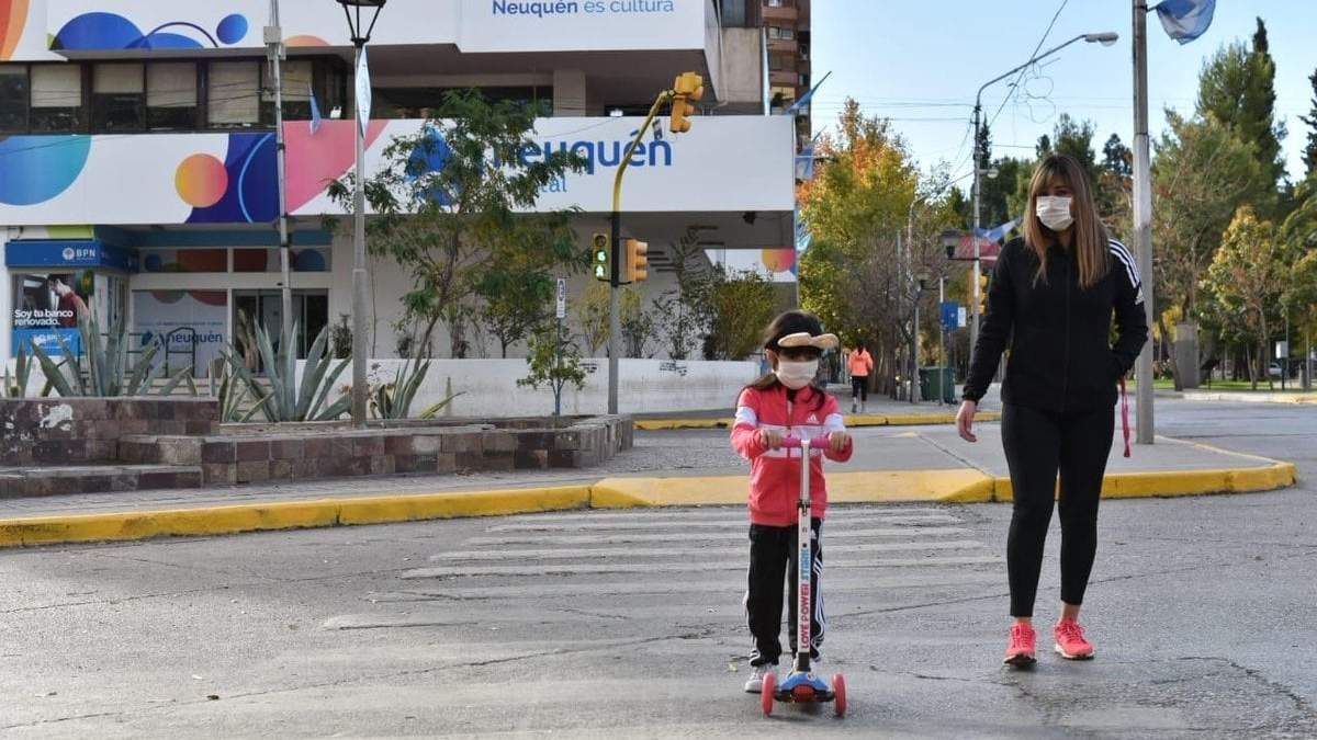 Coronavirus en Neuquén. Fuente: (Twitter)