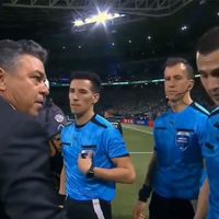 Gallardo y la eliminación de River: “El arbitro no supo manejar el partido”