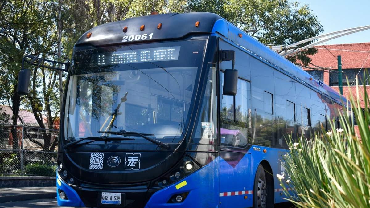 Trolebús de la CDMX