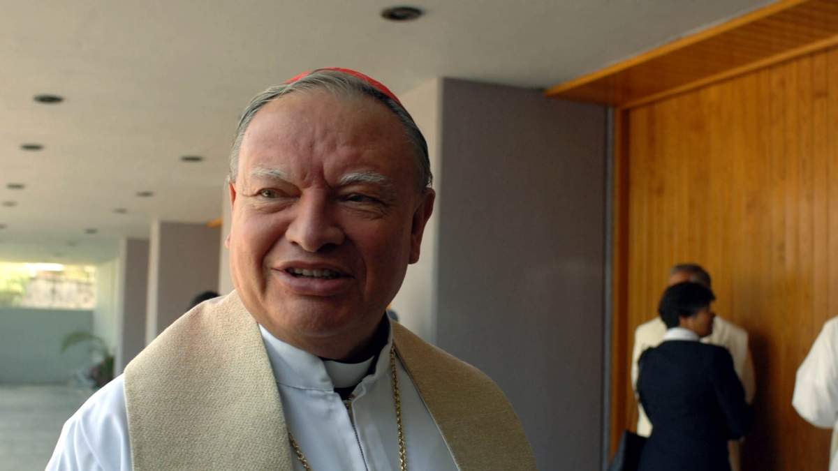 El cardenal Juan Sandoval Íñiguez