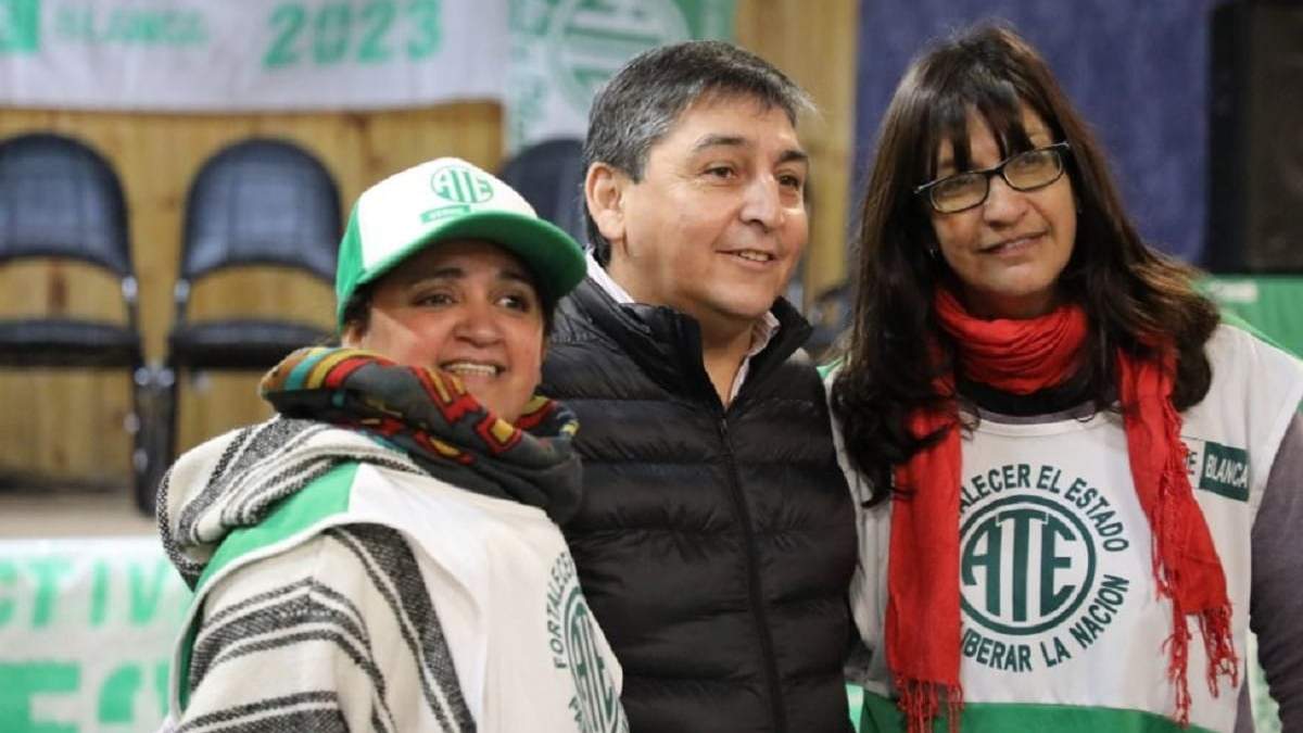 Carlos Quintriqueo en el encuentro realizado en Chubut. Fuente: (Facebook)