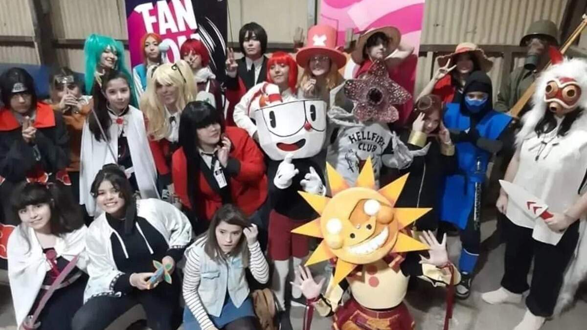 Festival de Anime en Plottier. Fuente (Facebook).