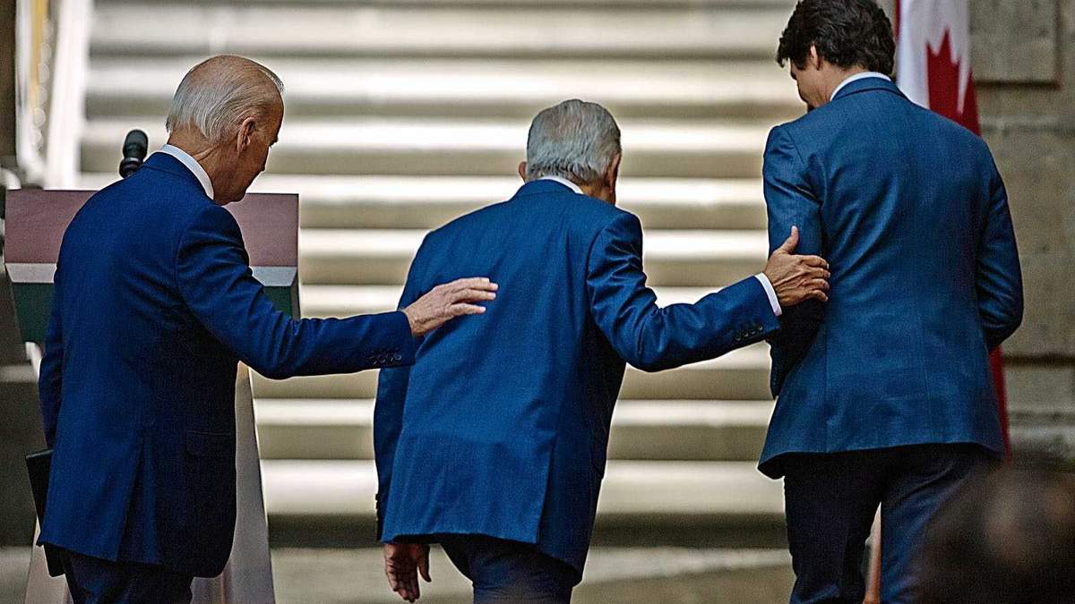 Biden, AMLO y Trudeau
