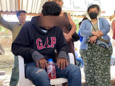 Fernando se reúne con su familia dos años después de ser reclutado por la Familia Michoacana