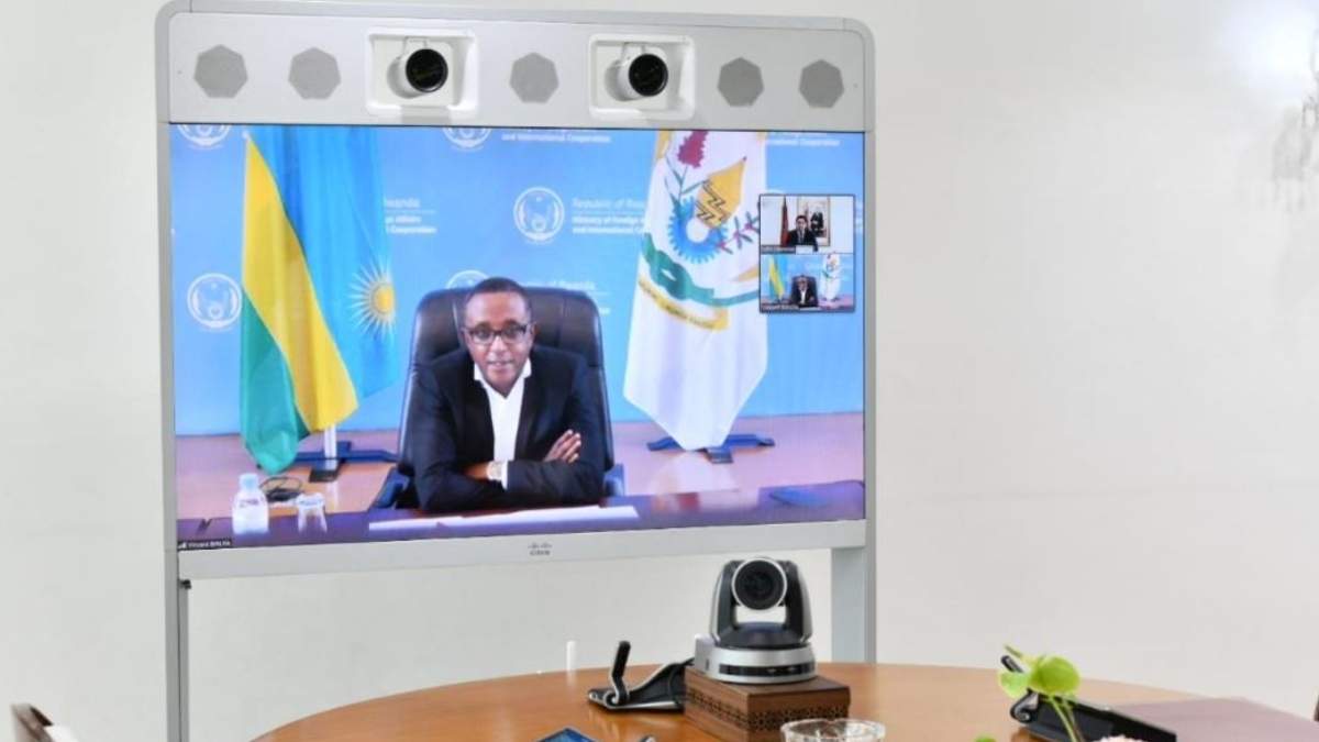 El ministro de Asuntos Exteriores y Cooperación, Vincent Biruta