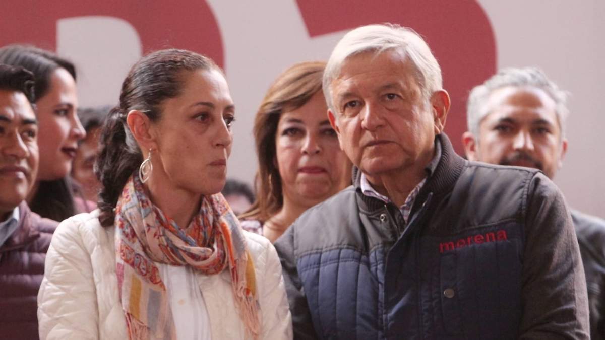 Claudia Sheinbaum y Andrés Manuel López Obrador