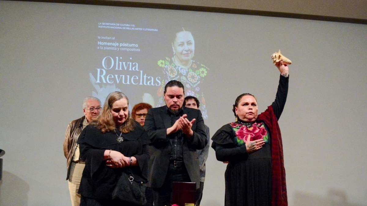 El homenaje a Olivia Revueltas