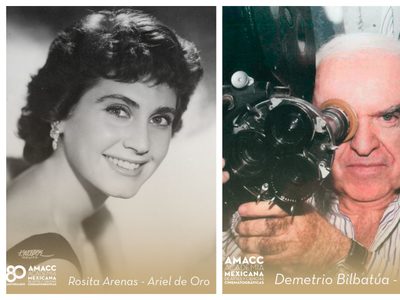 La actriz Rosita Arenas y el documentalista Demetrio Bilbatúa recibirán el Ariel de Oro
