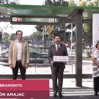 La estación de la Línea 7 del Metrobús Glorieta de Colón ahora se llamará “Amajac” (Video)