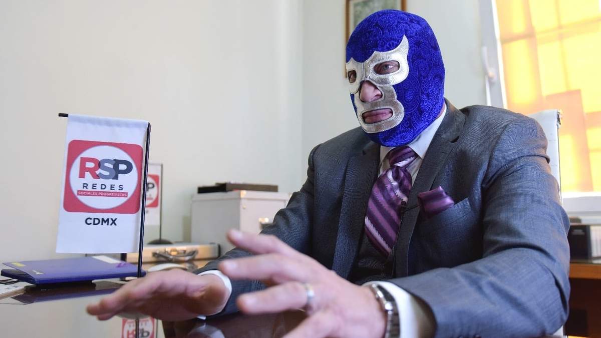 Blue Demon Jr., precandiadato a alcalde de GAM, por RSP