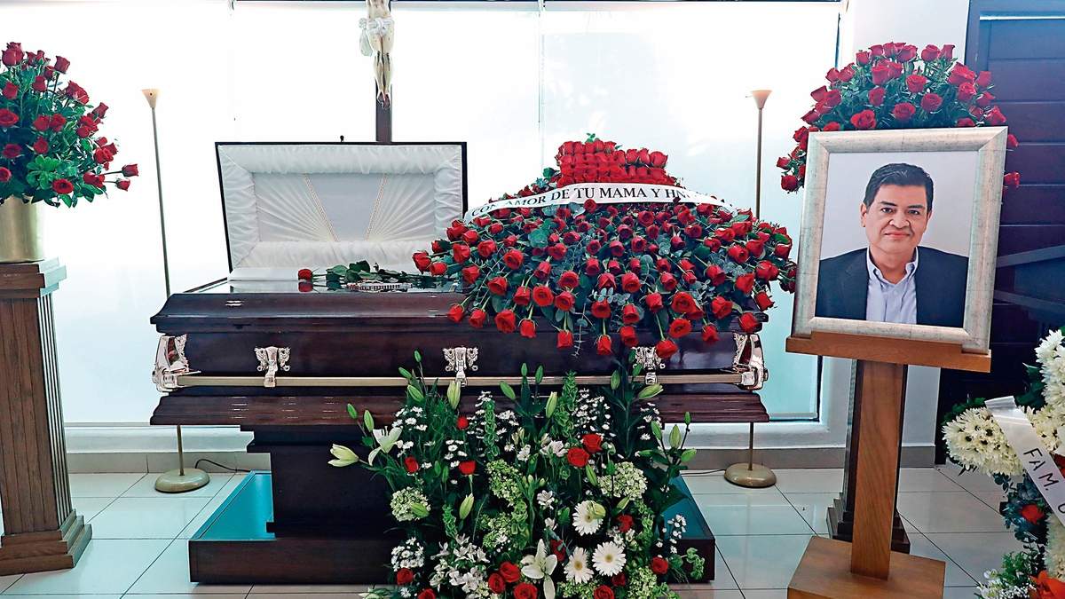 El funeral del periodista