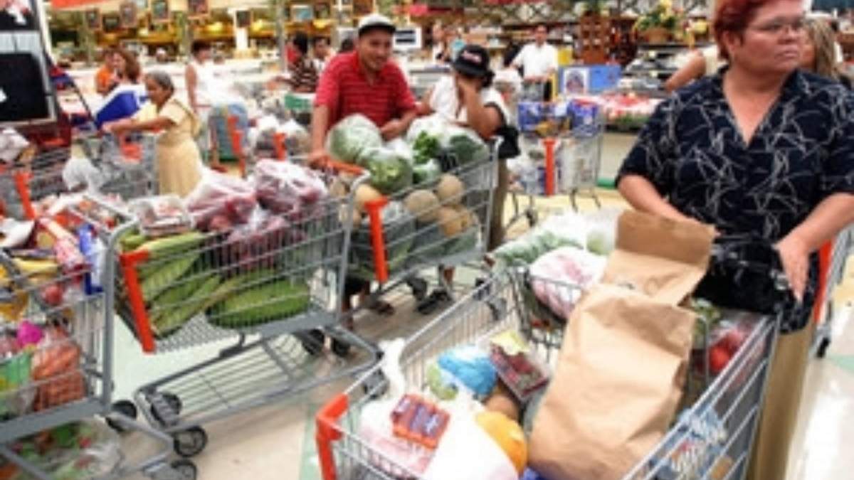 Consumo de familias mexicanas en el supermercado de la CDMX