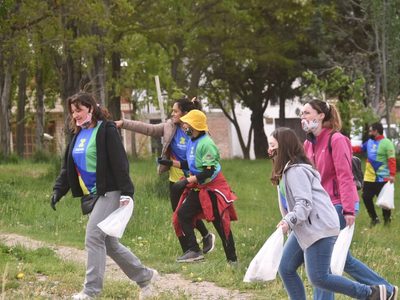 Así fue la primera edición del "Reciclatón" en Zapala