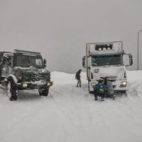 Gendarmería asistió a pobladores afectados por la alerta meteorológica