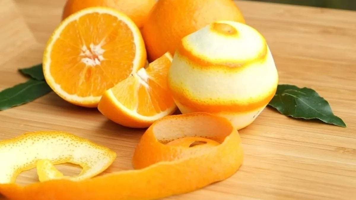 Cáscaras de naranja. Fuente: (Instagram)