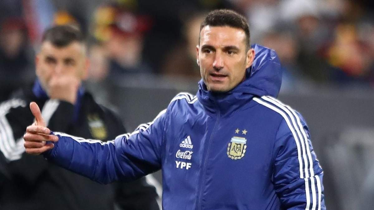 Lionel Scaloni. Fuente: (Twitter)