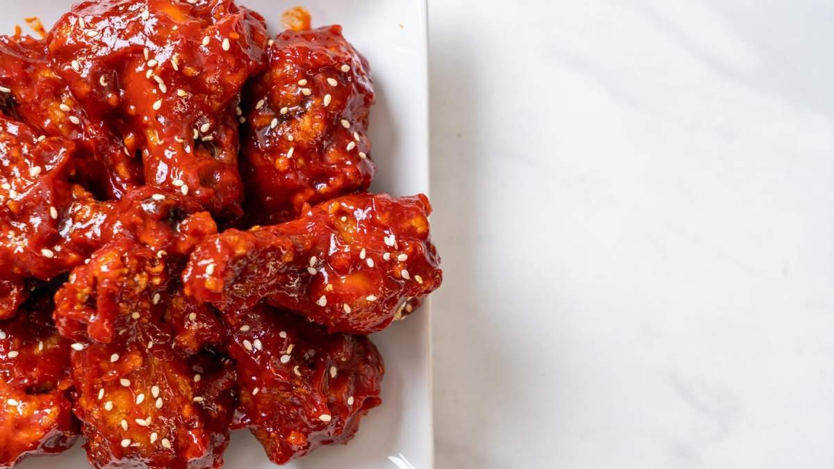 Pollo frito coreano. Fuente: (Instagram)