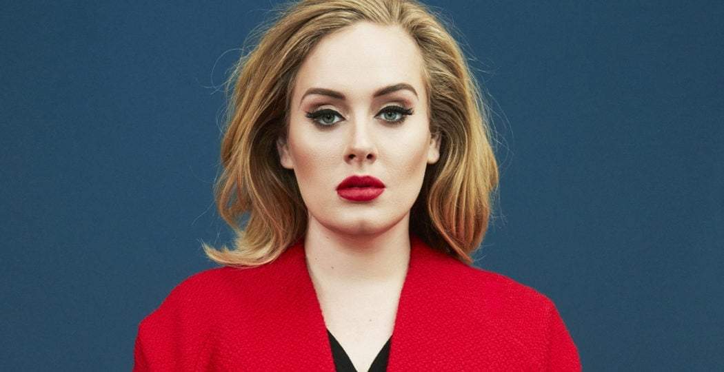 Adele. Fuente: (Twitter)