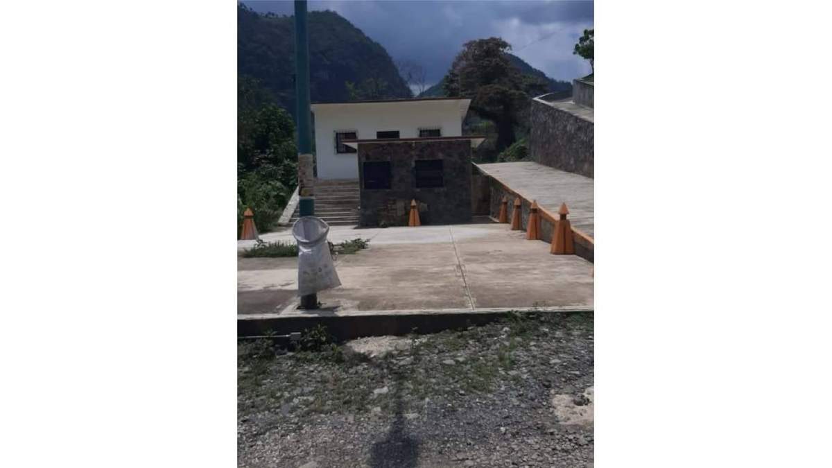 Una de las escuelas al interior del rancho de Barbosa