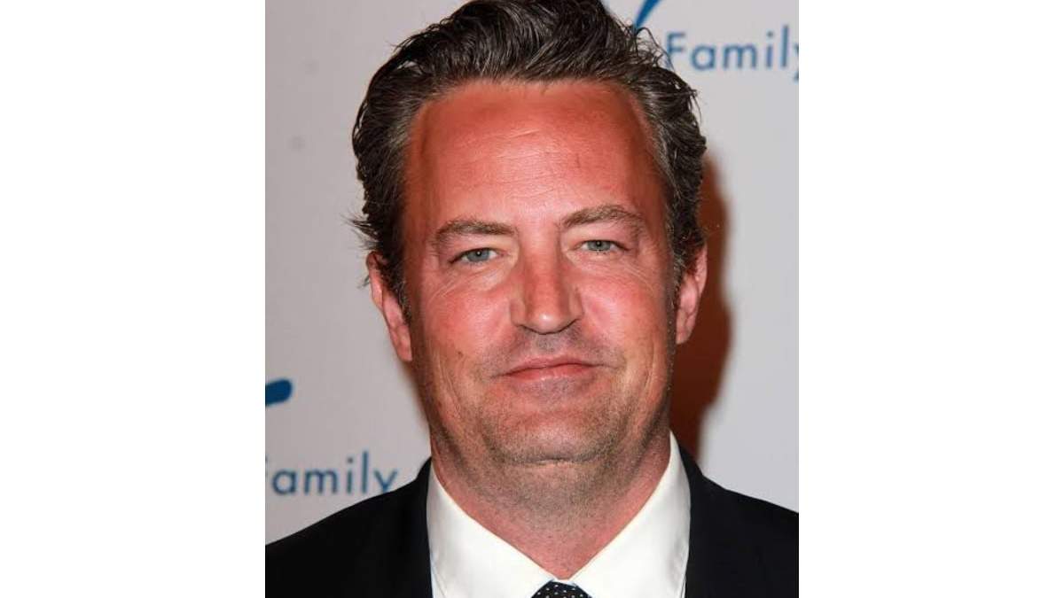 El actor Matthew Perry