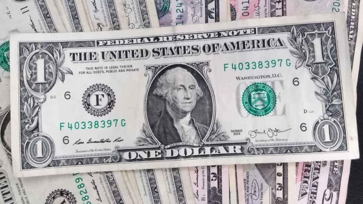 Dólar. Fuente: (Twitter)