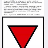 Facebook elimina posteo del equipo de Trump por utilizar símbolo nazi