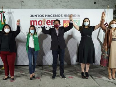Morena amplía su coalición con PT y PVEM; van por 183 distritos