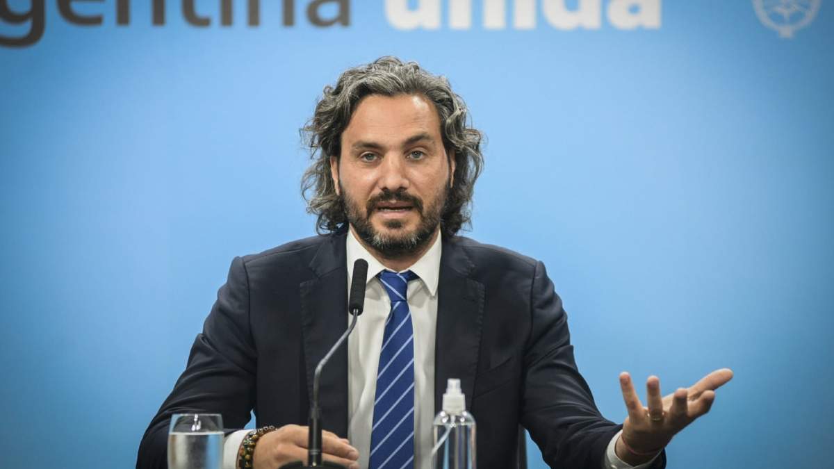 Santiago Cafiero, jefe de Gabinete de la Nación. Fuente: (Twitter)