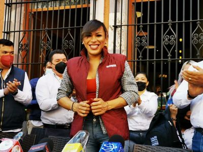 Candidata transgénero a la gubernatura de Zacatecas declina a favor de David Monreal