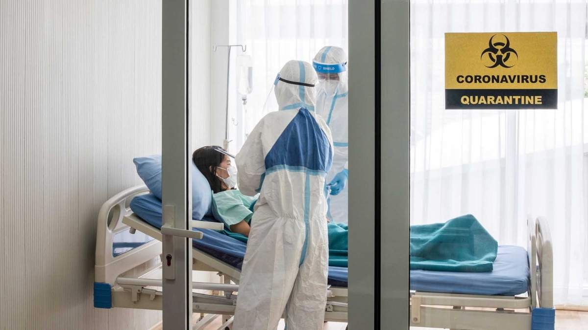 Tratamiento en áreas para pacientes con coronavirus. Fuente: (Twitter)