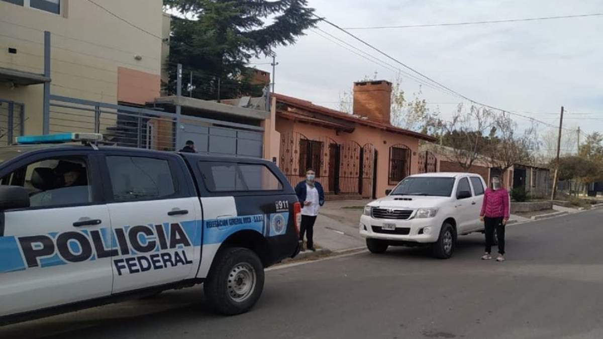 Personal de la policía federal. Fuente: (Twitter)