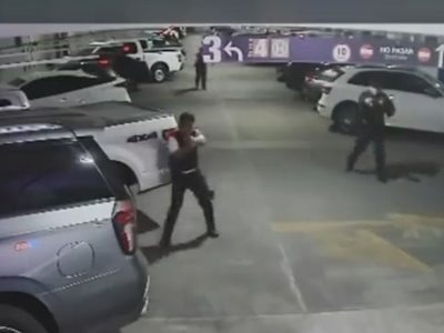 Identifican e investigan a los dos policías de Neza que desataron balacera en la terminal 2 del AICM