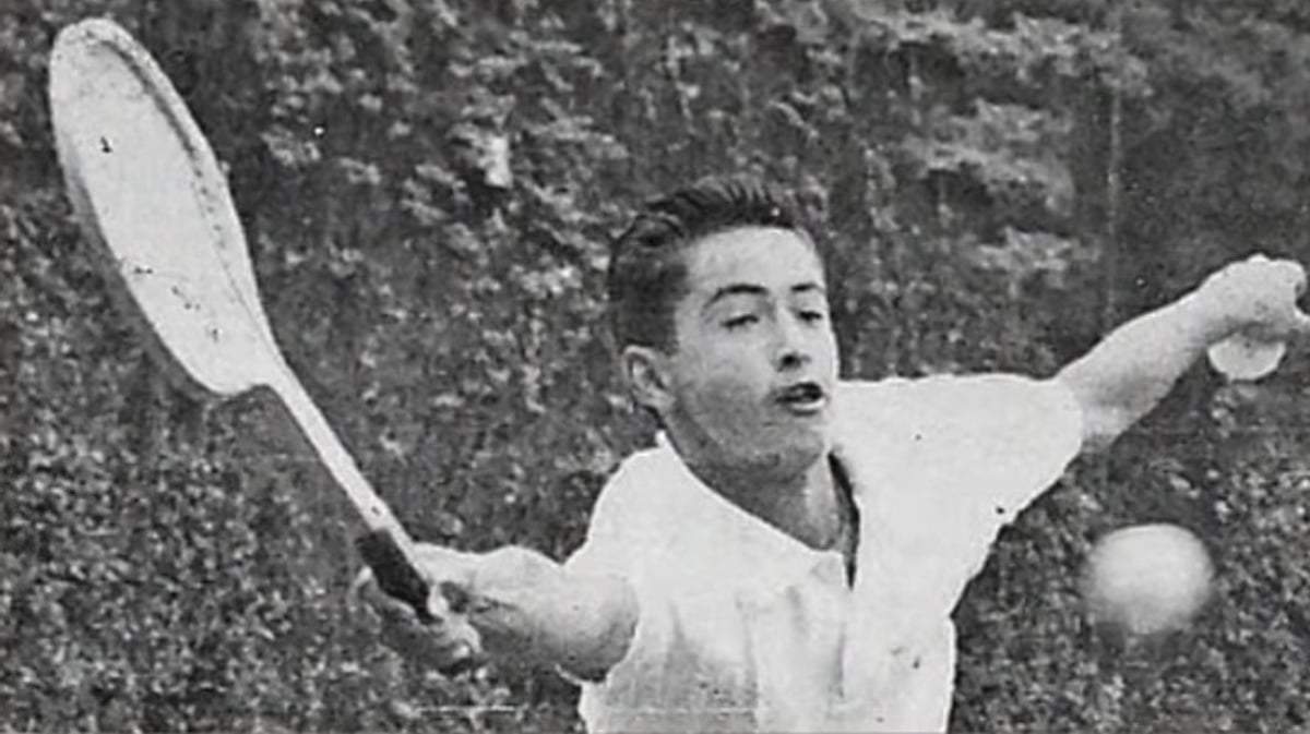 El tenista mexicano Vicente Zarazúa