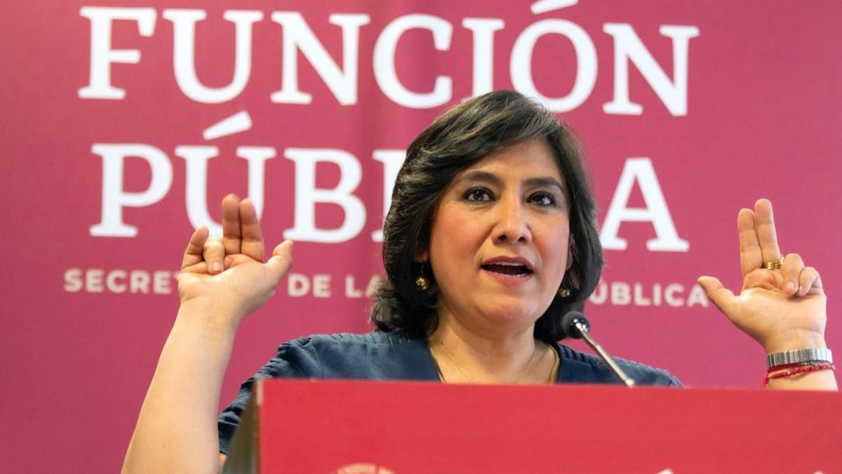 Irma Eréndira Sandoval, titular de la SFP