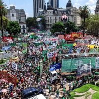 Inició oficialmente el paro general de la CGT