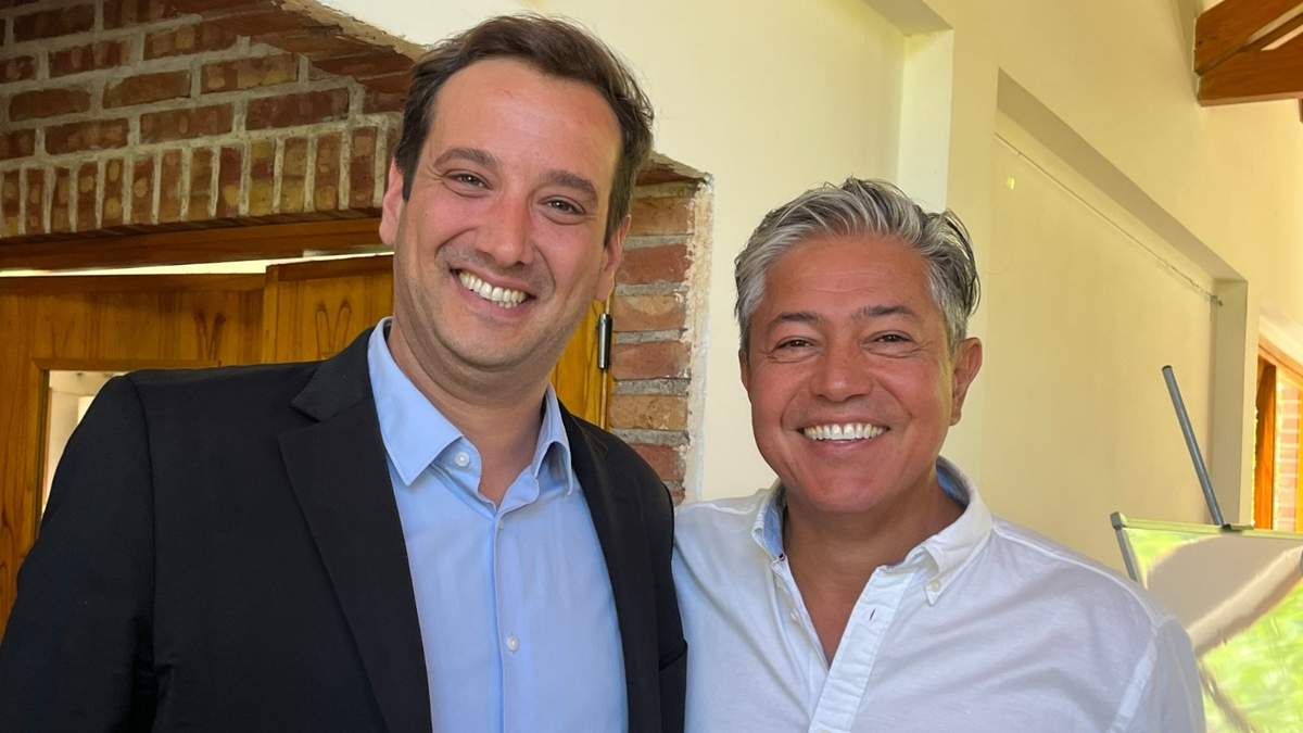 Lucas Castelli y Rolando Figueroa. Fuente: (X)