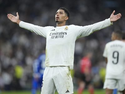 Real Madrid aprieta la Liga española al vencer 2-0 a Getafe con goles de Bellingham y Mbappé
