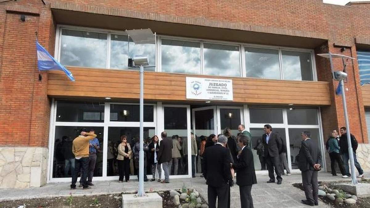 Juzgado de la localidad de El Bolsón. Fuente: (Twitter)