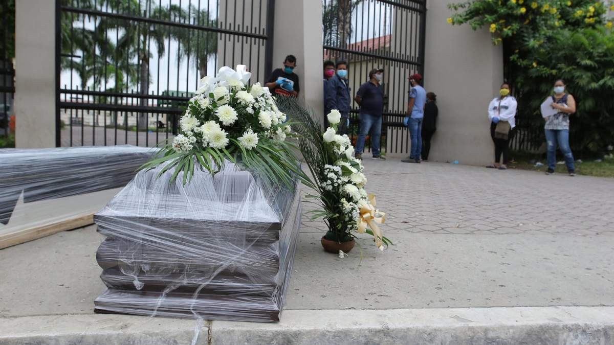 Los velorios quedaron suspendidos en toda América Latina a causa de la pandemia. Fuente: (Twitter)