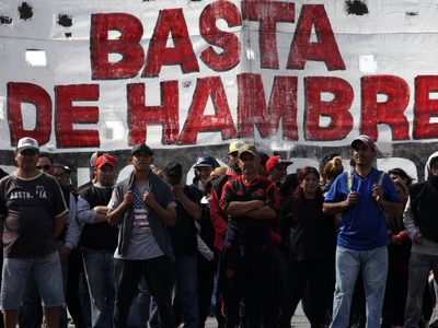 La pobreza empeora en Argentina: el índice trepó a más del 44%