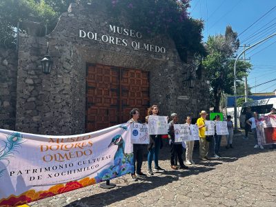 Vecinos del Museo Dolores Olmedo piden declaratoria de patrimonio y martes de entrada libre