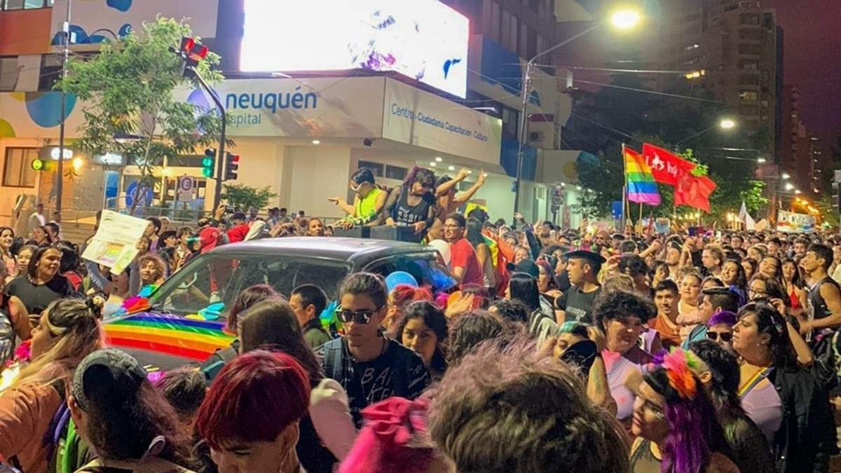 22º Marcha del Orgullo en Neuquén. Fuente: (Facebook)