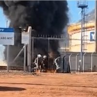 Alarma por un incendio en la cabecera sur del oleoducto Vaca Muerta Norte en Añelo