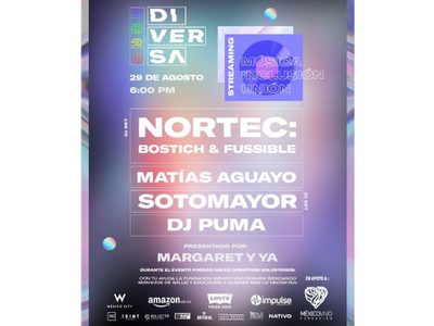 Nortec: Bostich + Fussible en el foro virtual 'Diversa”